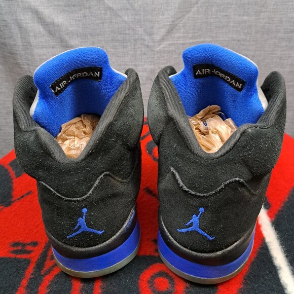 Size 12 Men Nike Air Jordan 5 Racer Blue (CT4838-004) - Picture 4 of 16